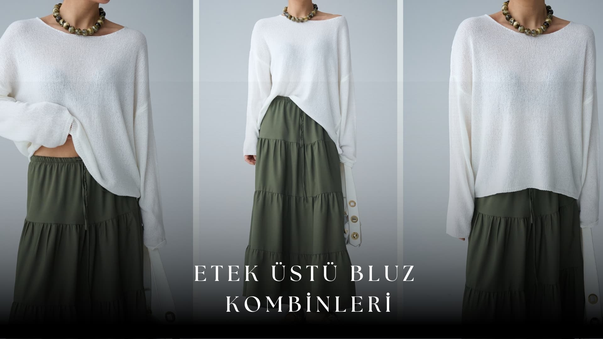 Etek Üstü Bluz Kombinleri