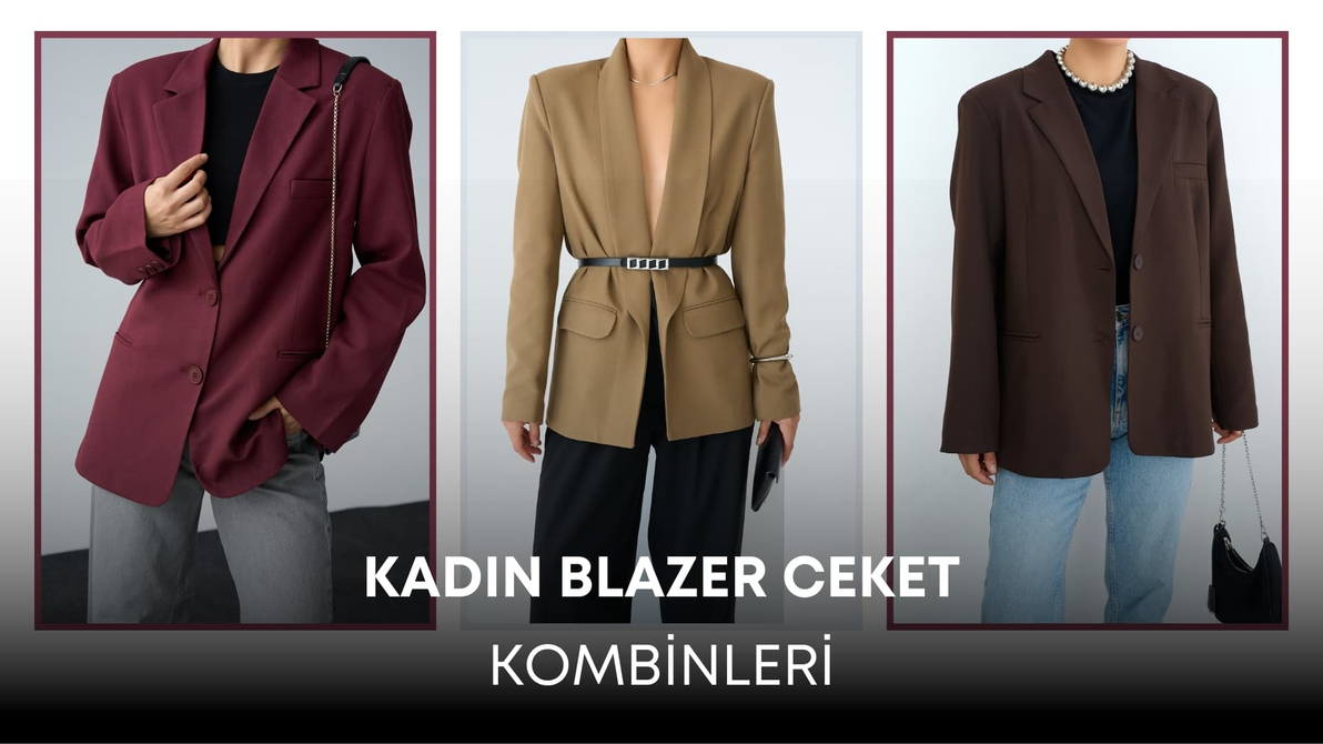 Blazer Ceket Kombin Önerileri