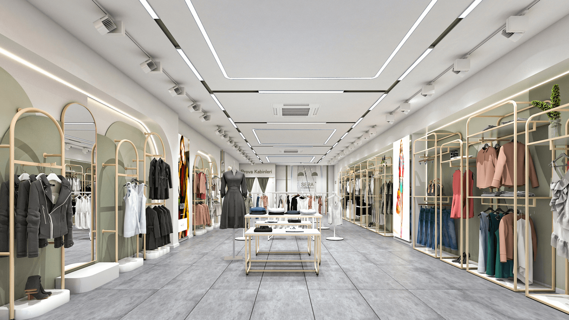 İç Mimarlık ile Geliştirilen Butik Mağaza Dekorasyon Örnekleri