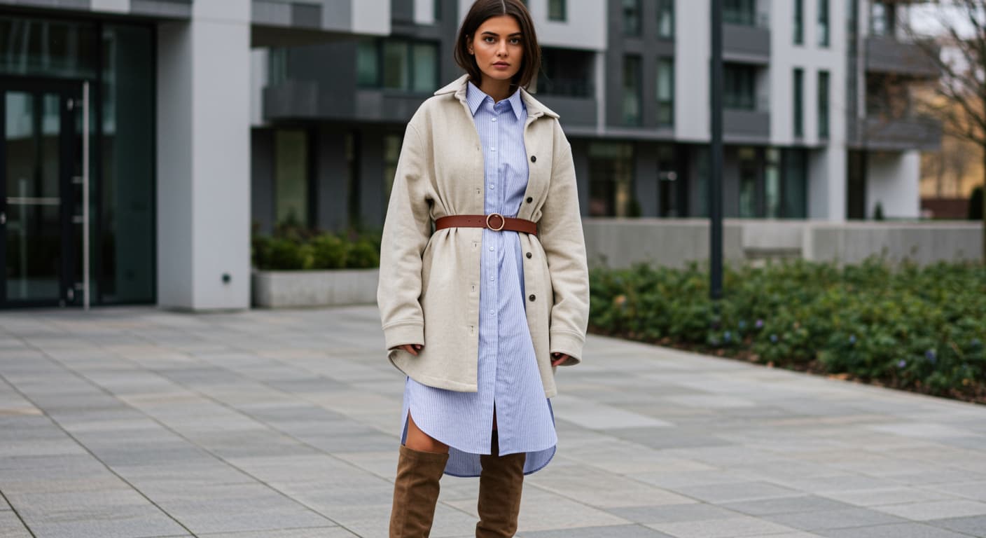 Uzun Gömlek ile Oversize Sweatshirt Modelleri