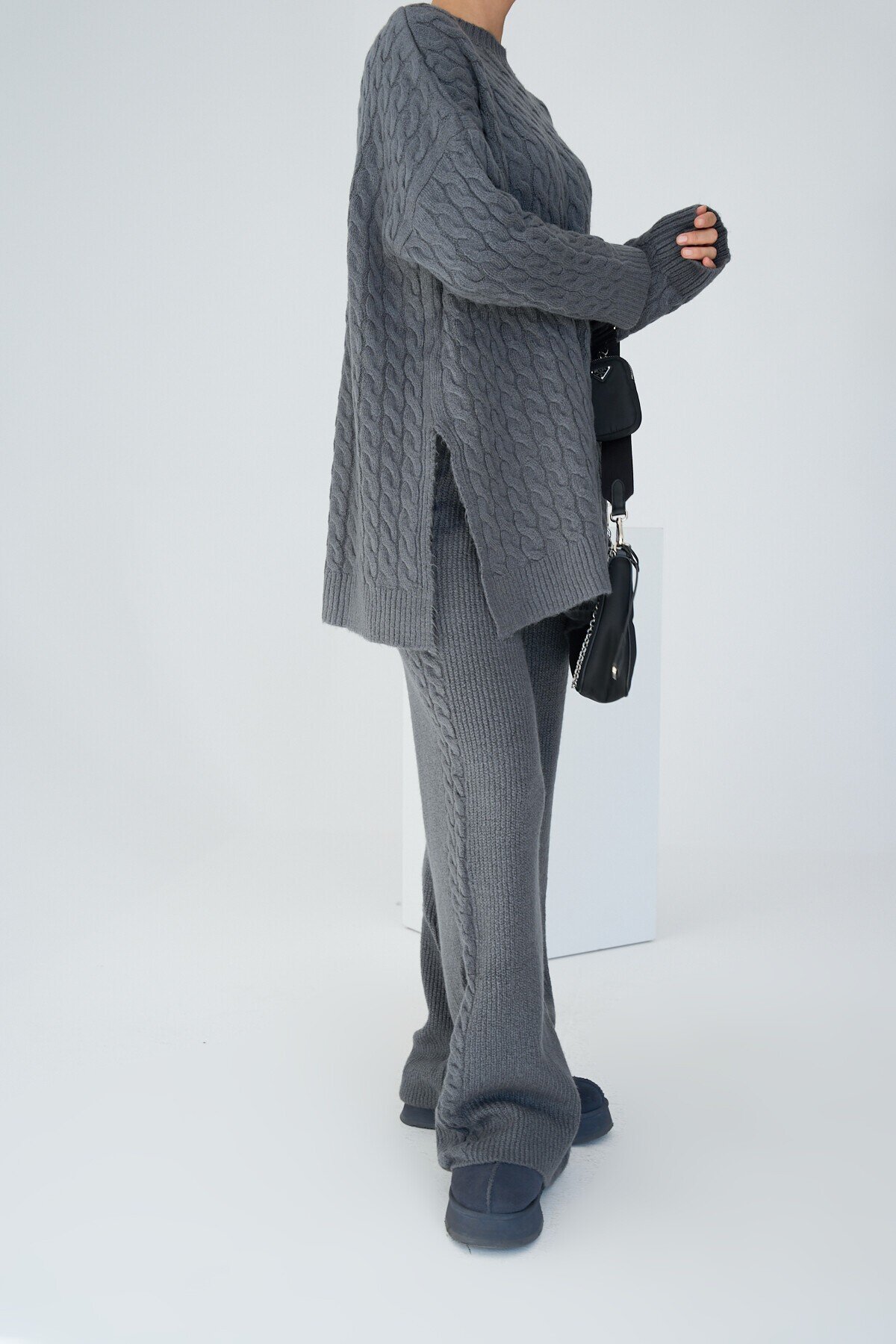 Fume Woman Rosalie Knit Pant Set