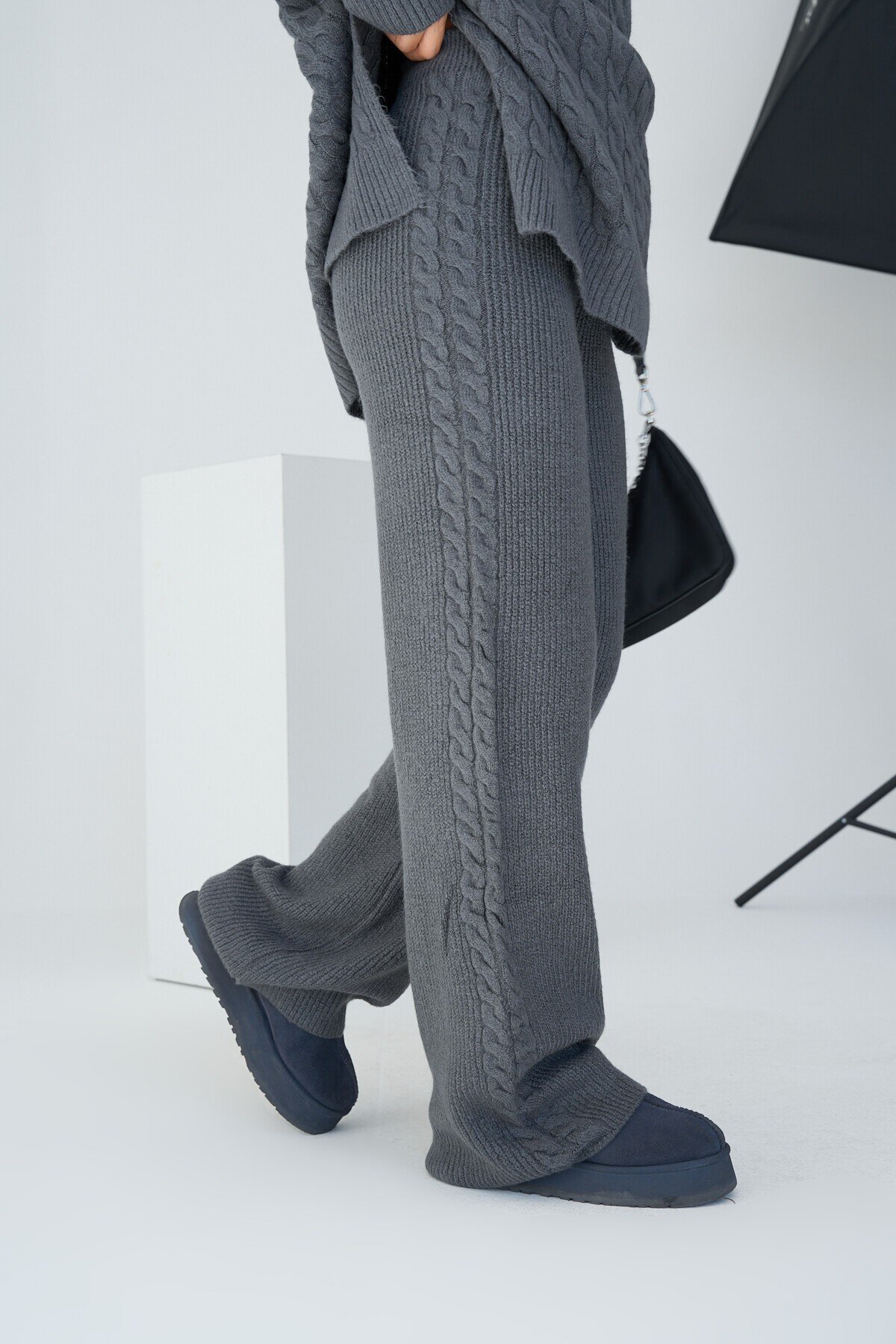 Fume Woman Rosalie Knit Pant Set