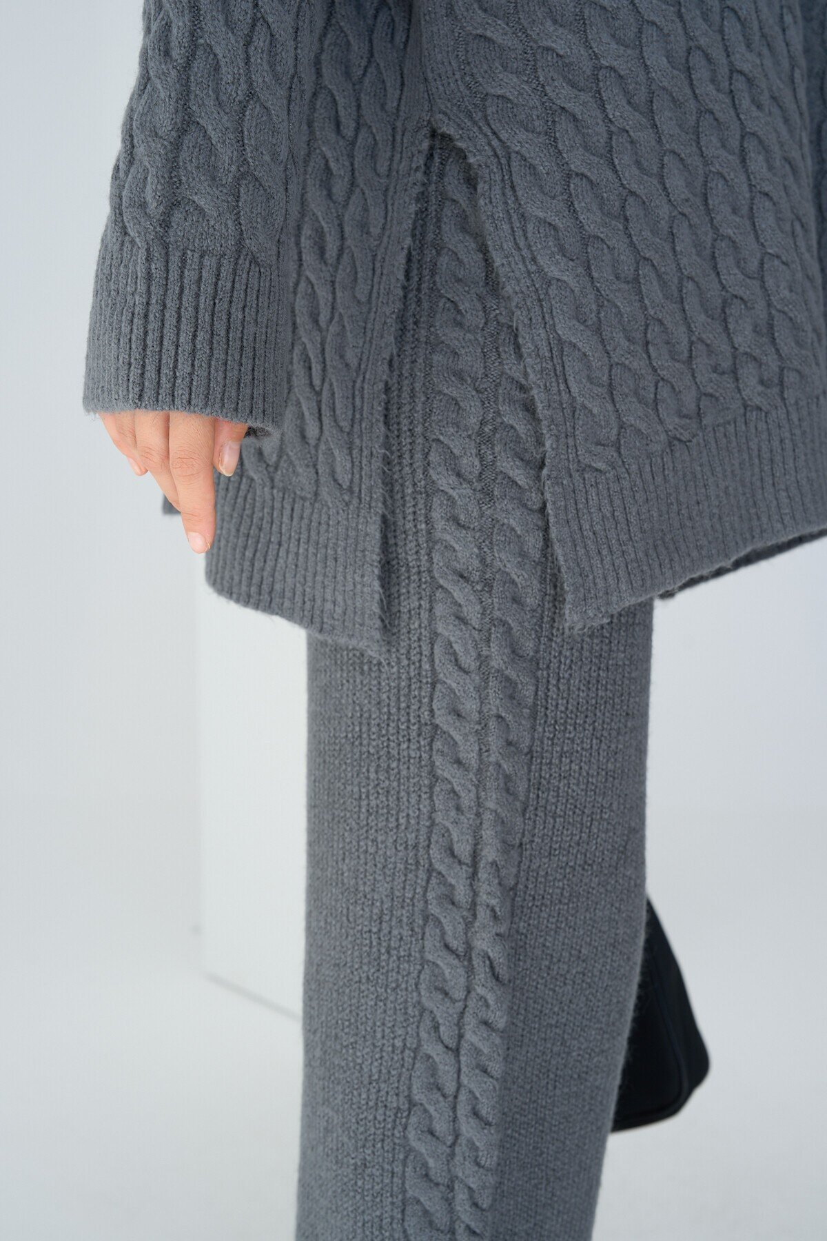 Fume Woman Rosalie Knit Pant Set